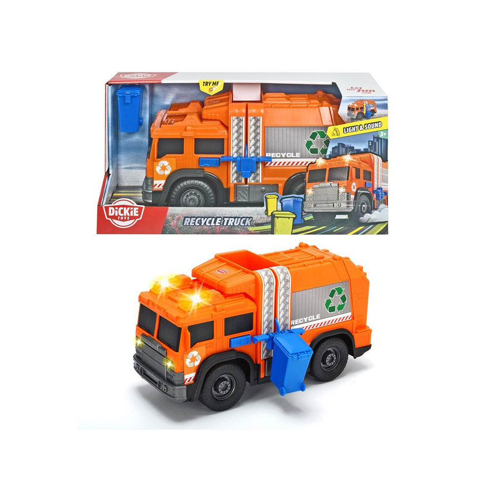 Dickie Toys Recycle Truck con luz y sonido 30 cm