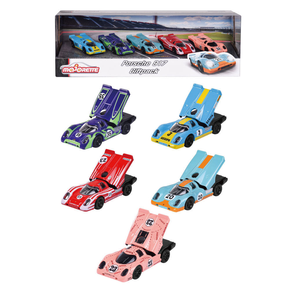 Majorette Porsche 917 Giftpack 5pcs