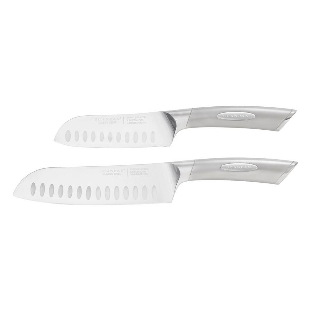 Scanpan Classic roestvrij staal Santoku -mes