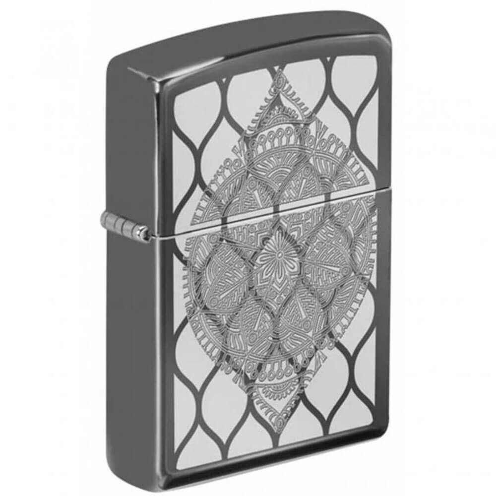  Zippo Black Ice Design Feuerzeug