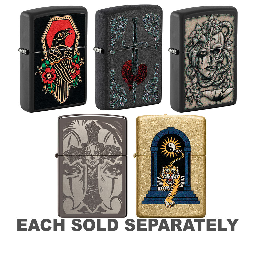 Zippo Tattoo Design Windproof Lighter