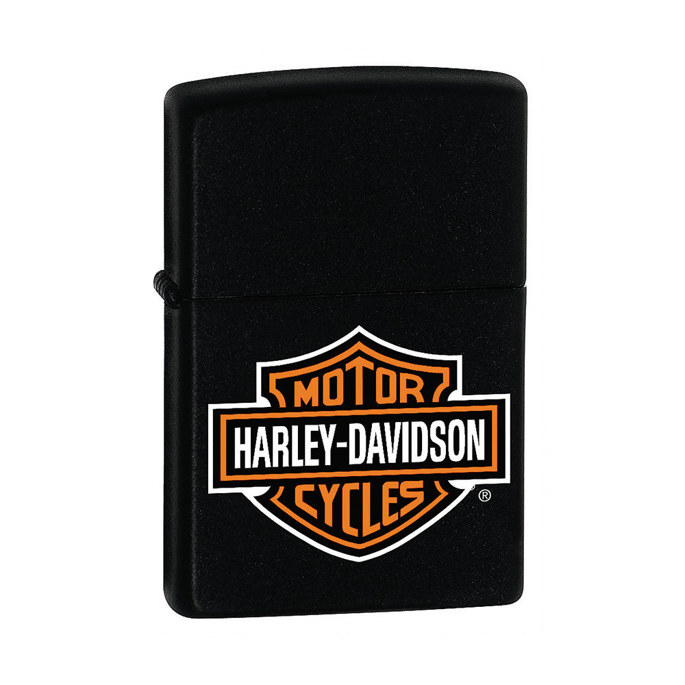 Zippo Harley Davidson Logo vindtett lettere