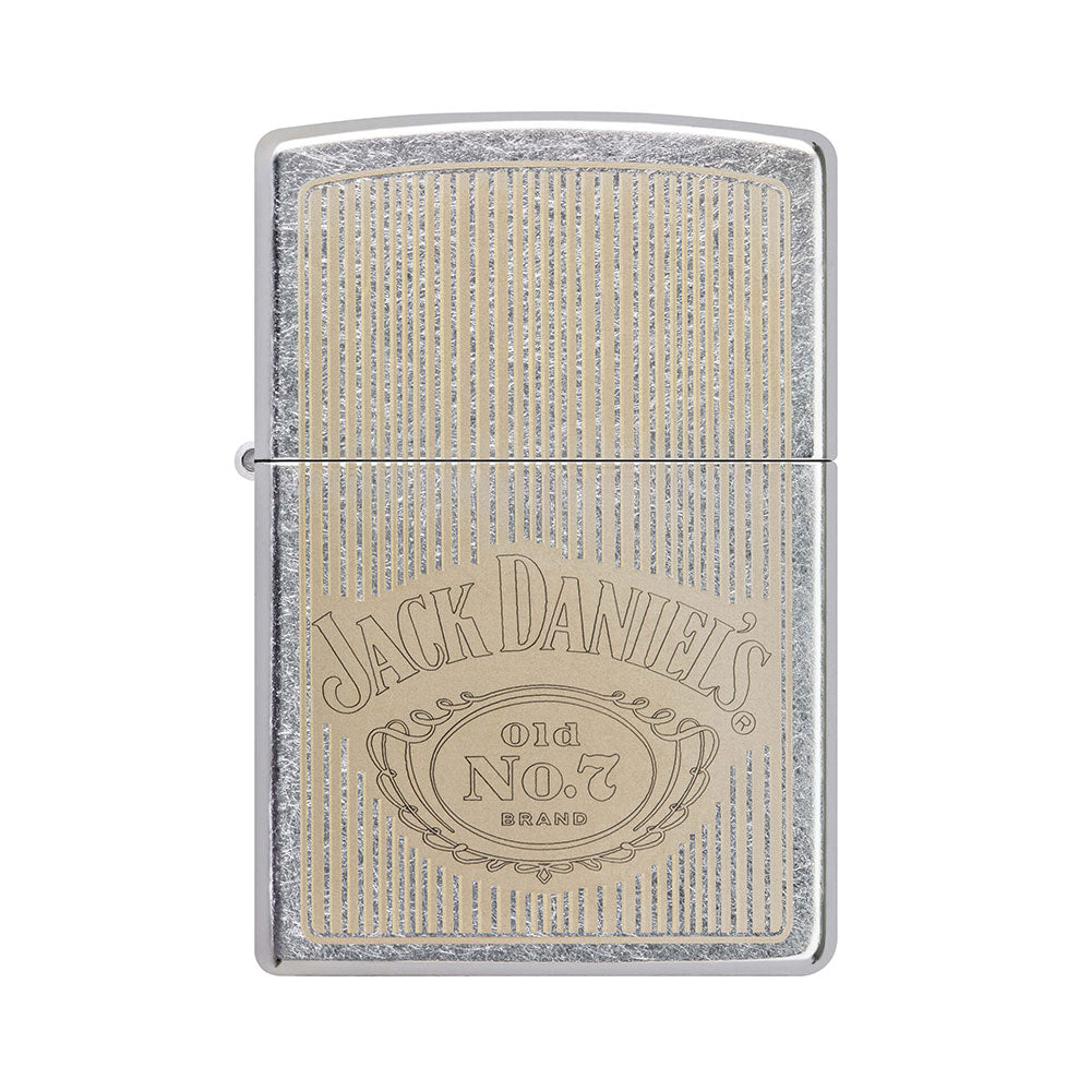  Zippo Jack Daniel's Street Chrome Sturmfeuerzeug