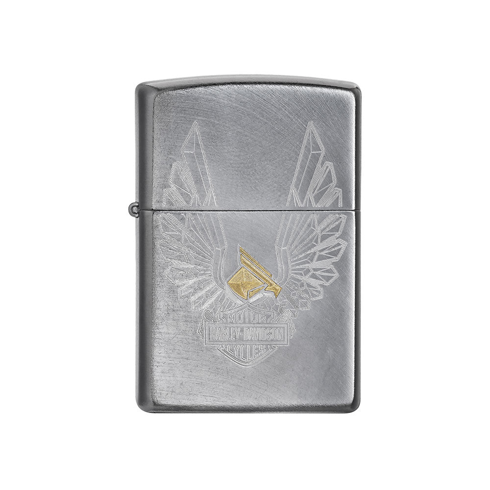 Zippo Harley Davidson vindtett lettere