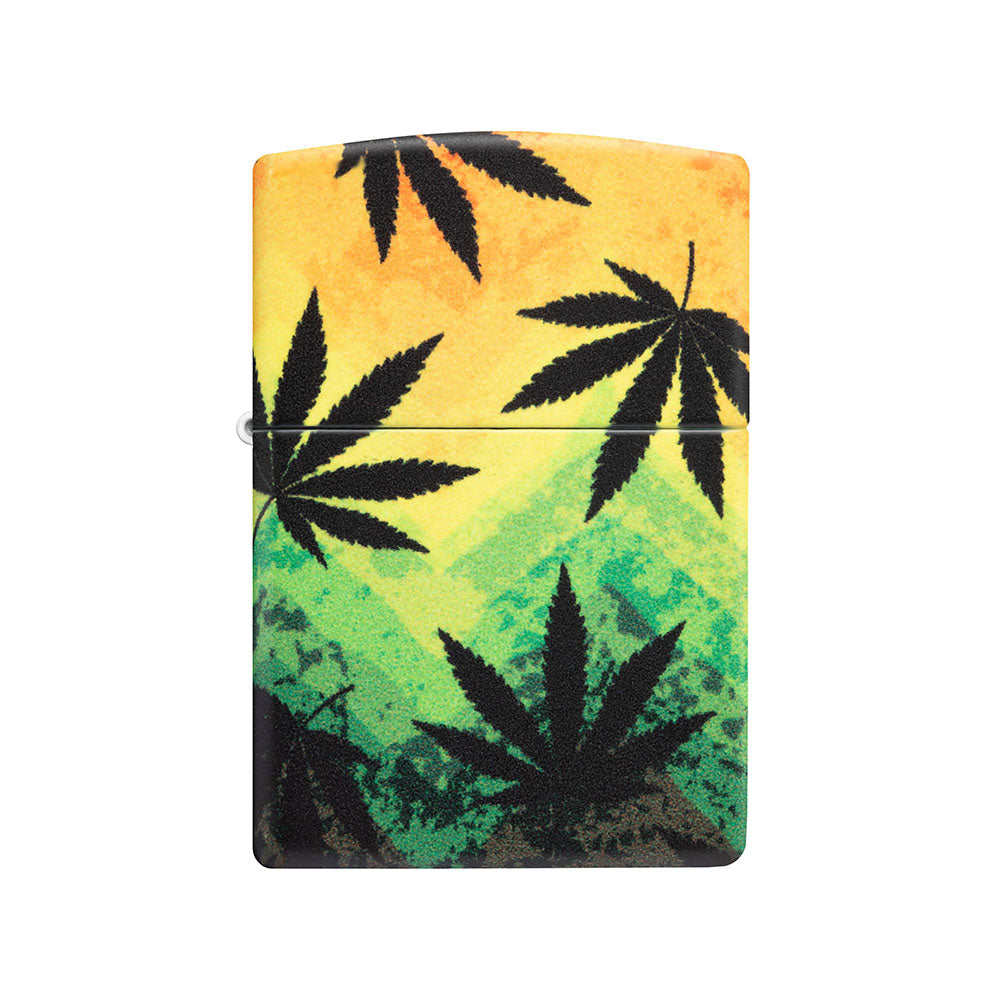 Zippo 540 Design de cannabis fosco isqueiro