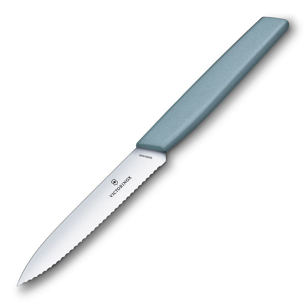 Victorinox Zwitserse moderne golvende rand paring mes 10 cm