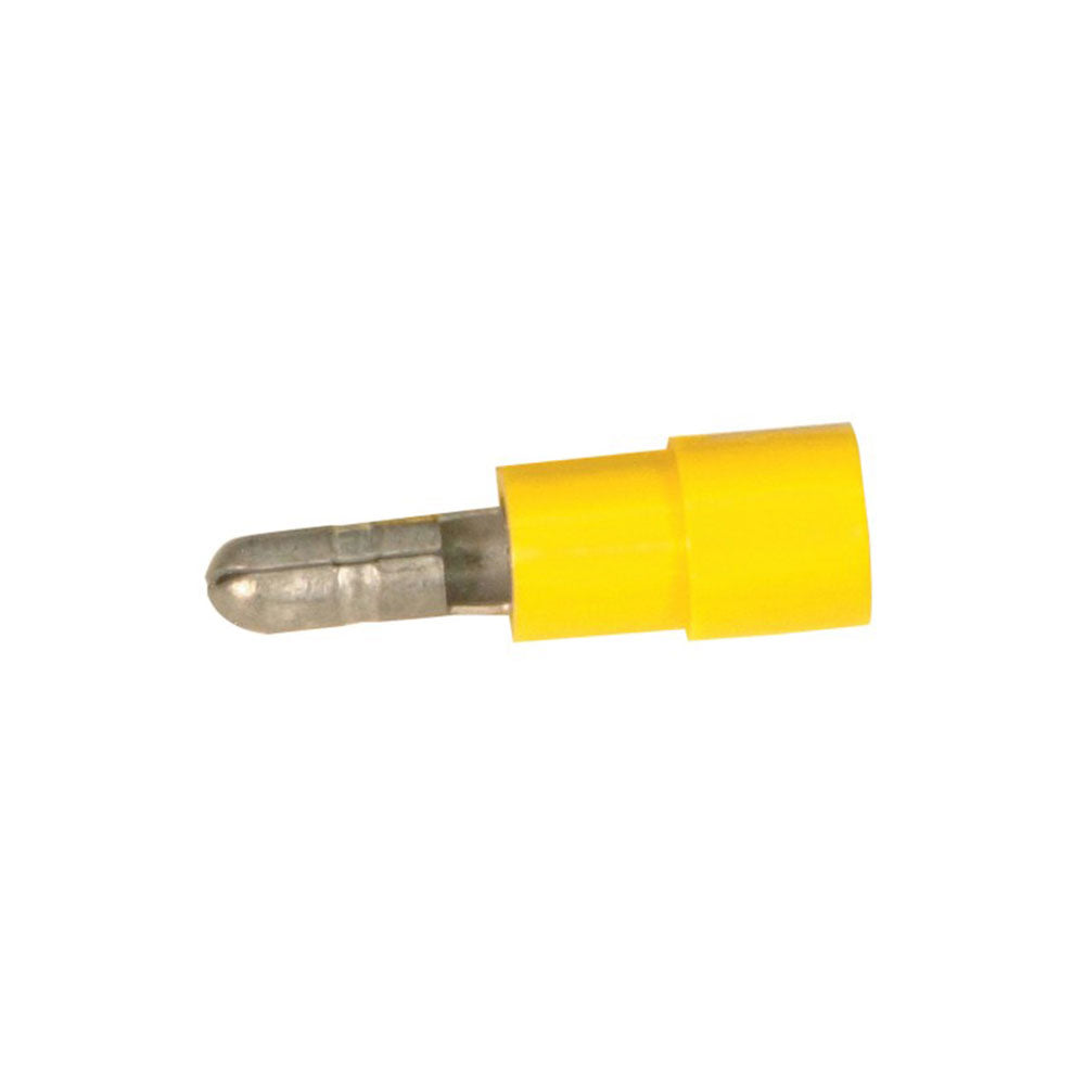 Connettore proiettile 4mm 100pcs (giallo)