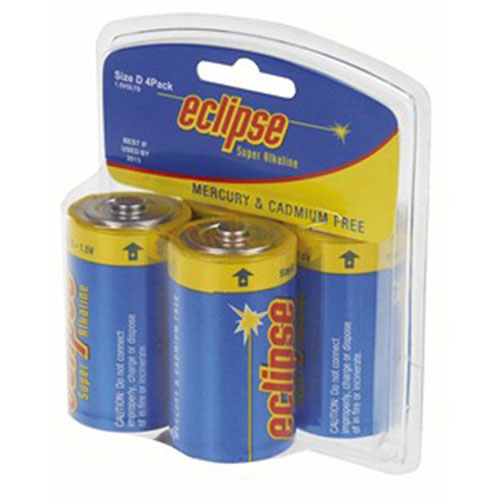 Eclipse Alkaline Batteries 4pcs