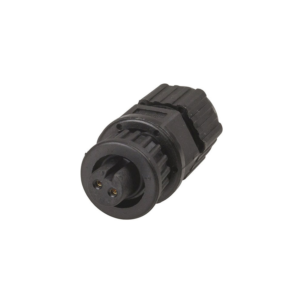 IP67 Harsh Environment Circular 2 Pin Line Socket