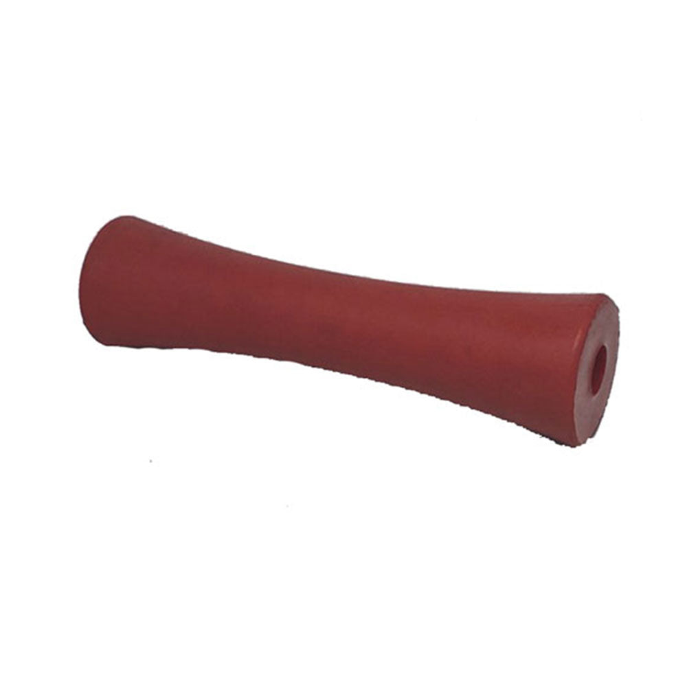 Roller 304 mm met 25 mm boring (rood)