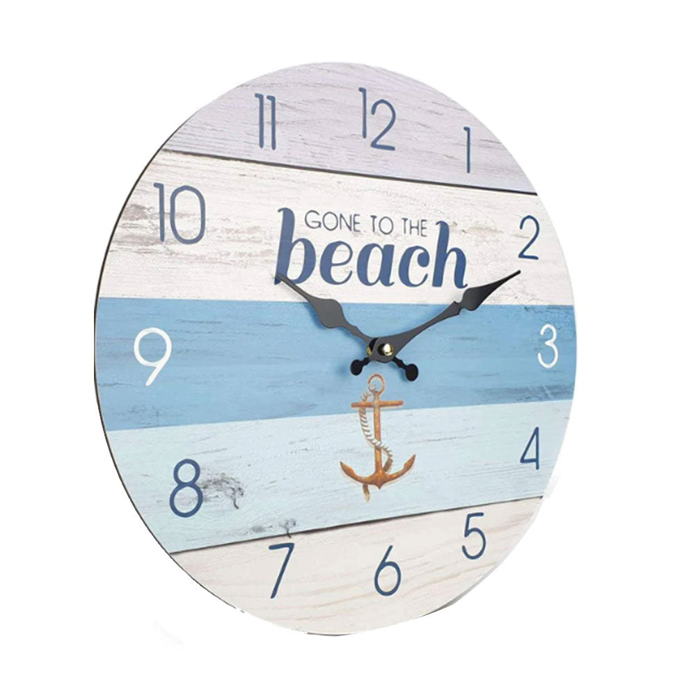 Horloge murale MDF classique 12 "(34x34x2,5 cm)