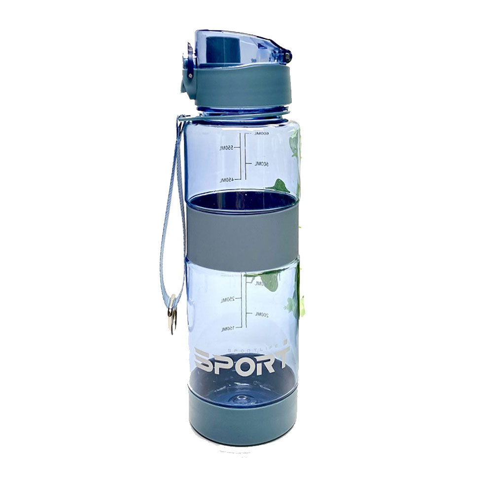 Plastic sportfles 600 ml