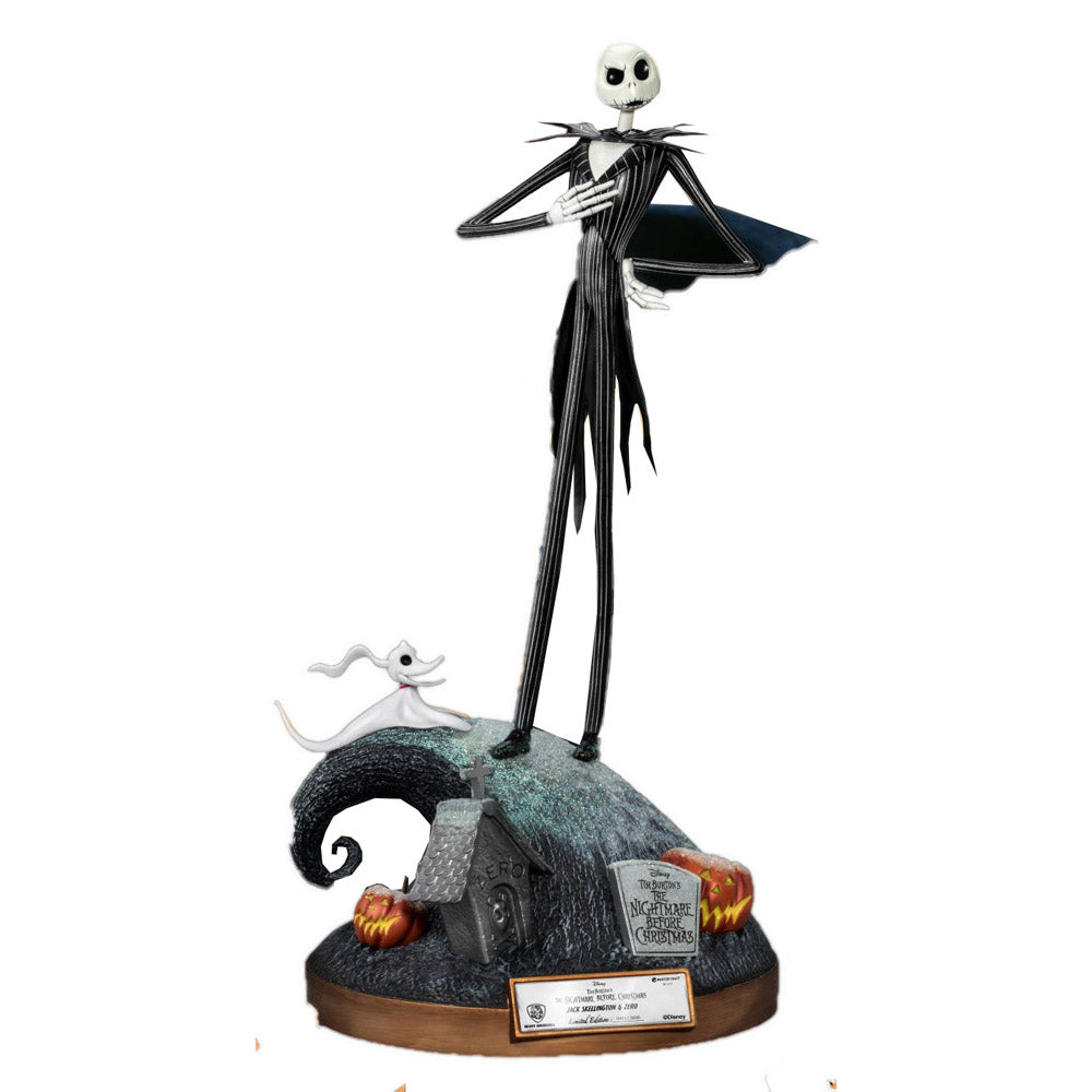 Master Craft Nightmare Before Christmas Jack & Zero Figure