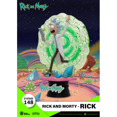 Beast Kingdom D Stage Rick & Morty Rick Figure