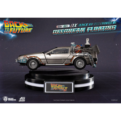 Egg Attack Back to the Future II Delorean Floating DX Figure