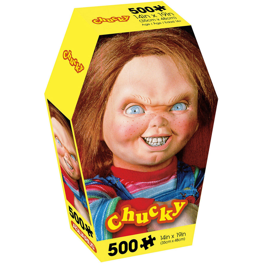 Aquarius Chucky Coffin Box Puzzle 500pc