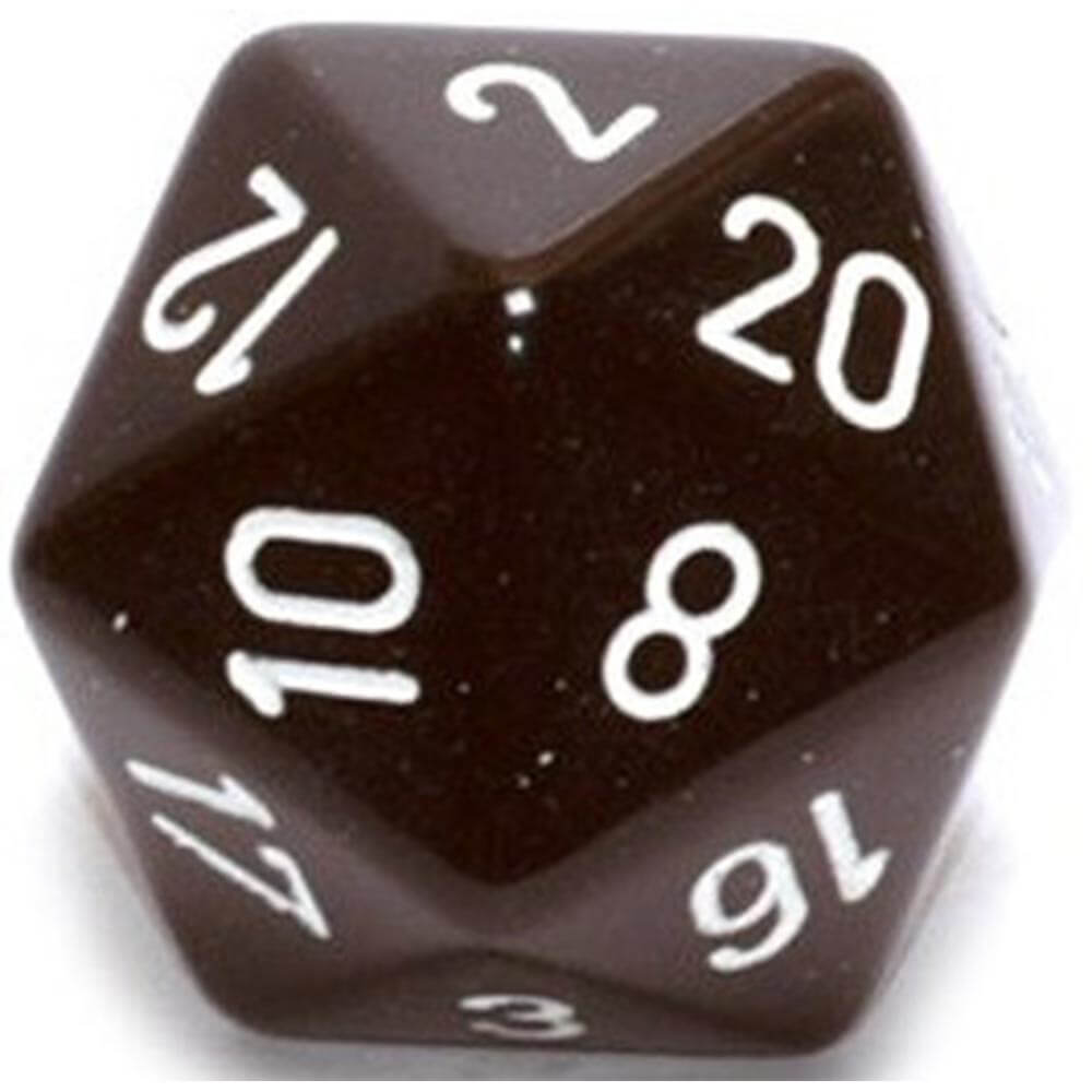 DICE D20 OPAQUE (34MM)