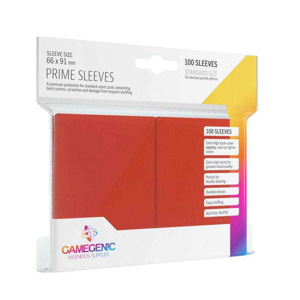 Gamegenic Prime Card Sleeves (66mm x 91mm 100's)