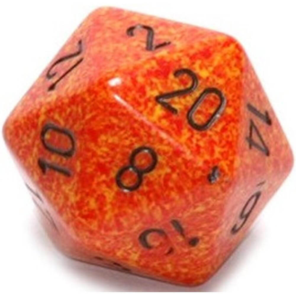 D20 Kości nakrapiane (34 mm)