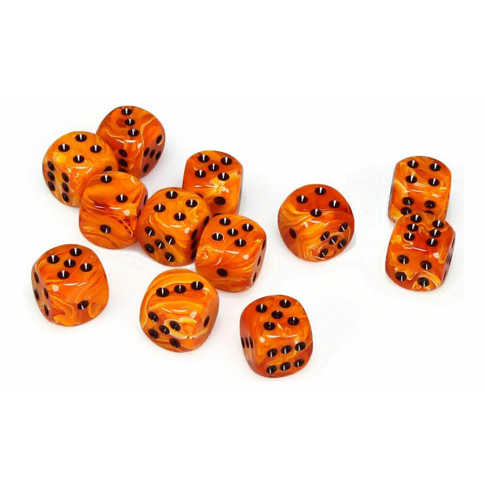 D6 DICE VORTEX 16mm (12 DICE)