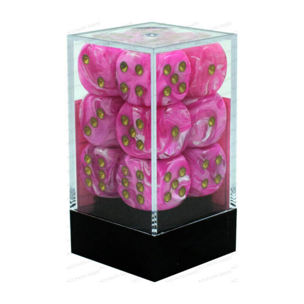 D6 DICE VORTEX 16mm (12 DICE)