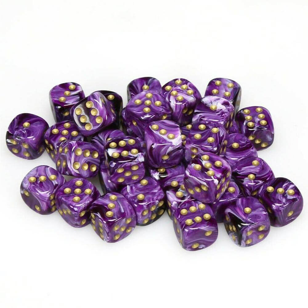 D6 DICE VORTEX 12mm (36 terninger)