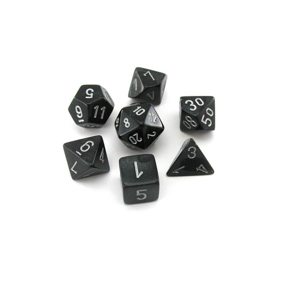 D7 Die Set Dice Borealis poly (7 dés)