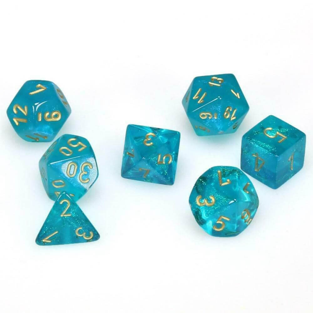 D7 Die Set Dice Borealis poly (7 dés)