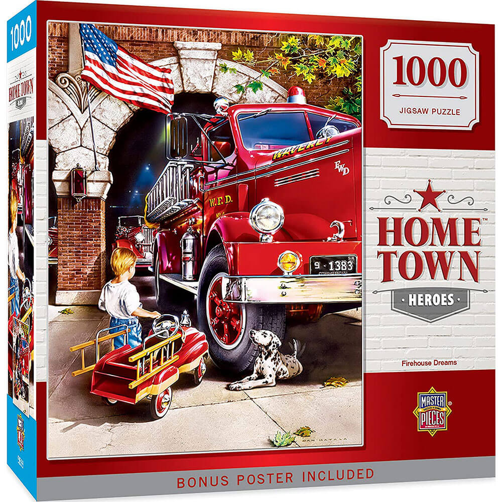 Masterpieces Woonstad Helden 1000 pc puzzel