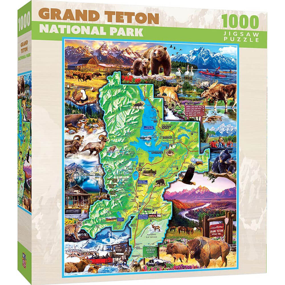 Masterpieces National Park 1000pc puslespil