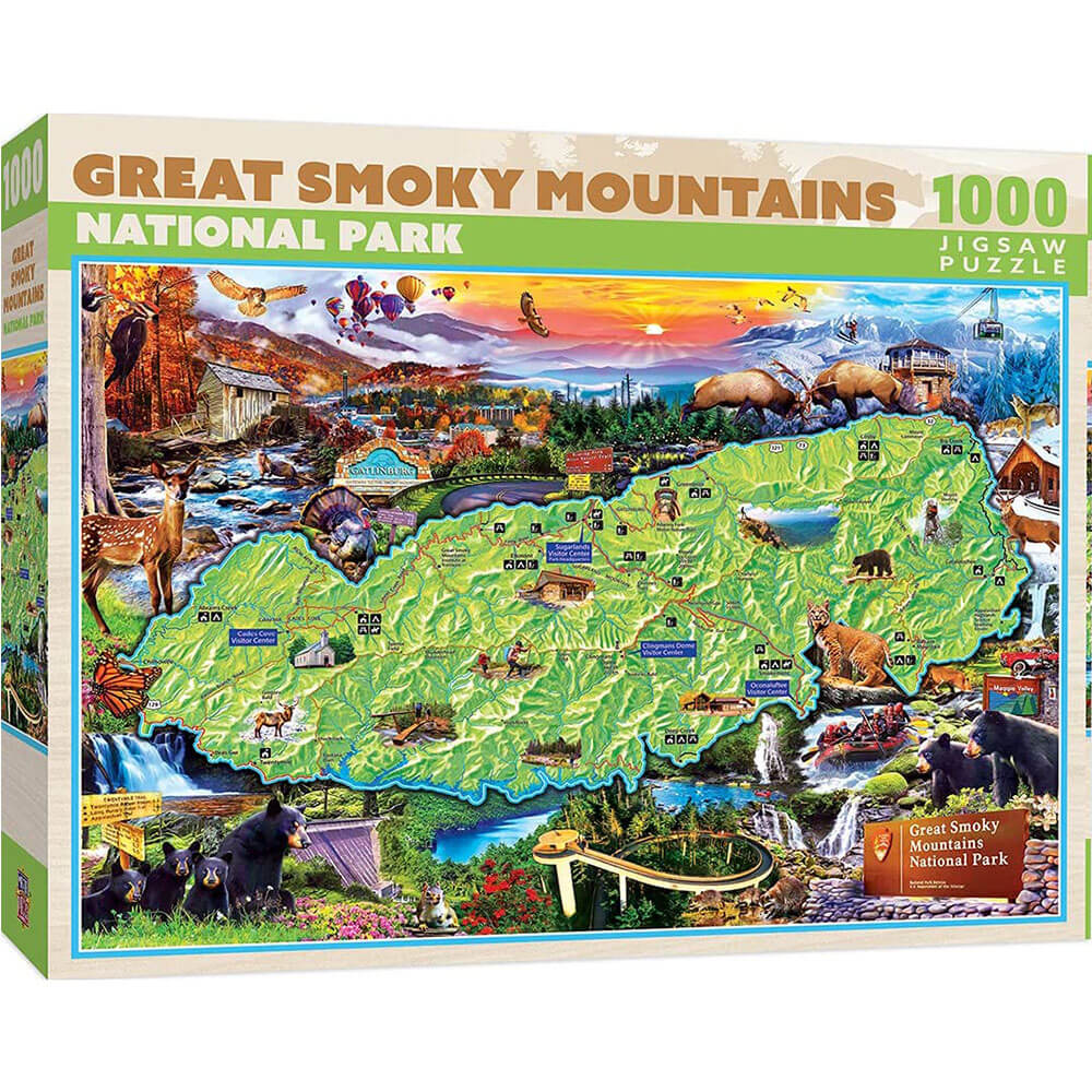 Masterpieces National Park 1000pc puzzel