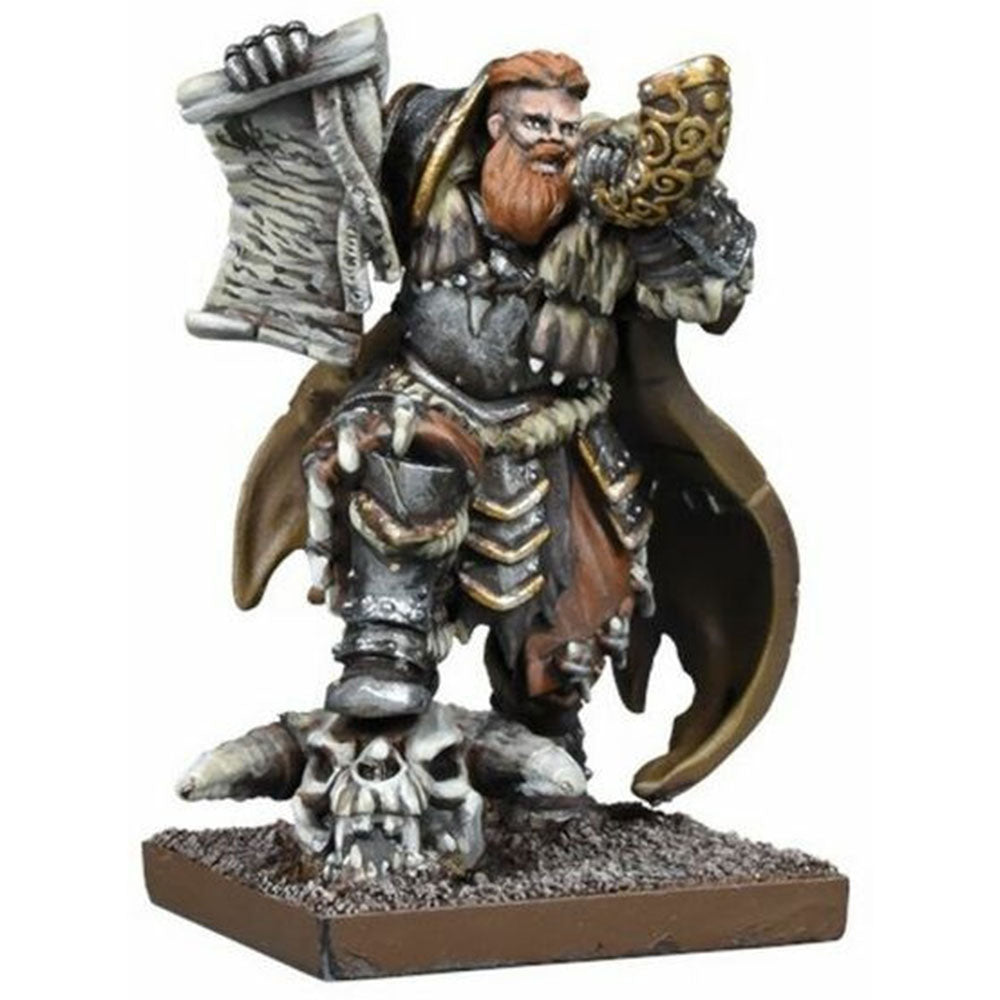 Kings of War Northern Alliance Lord/Skald Miniature