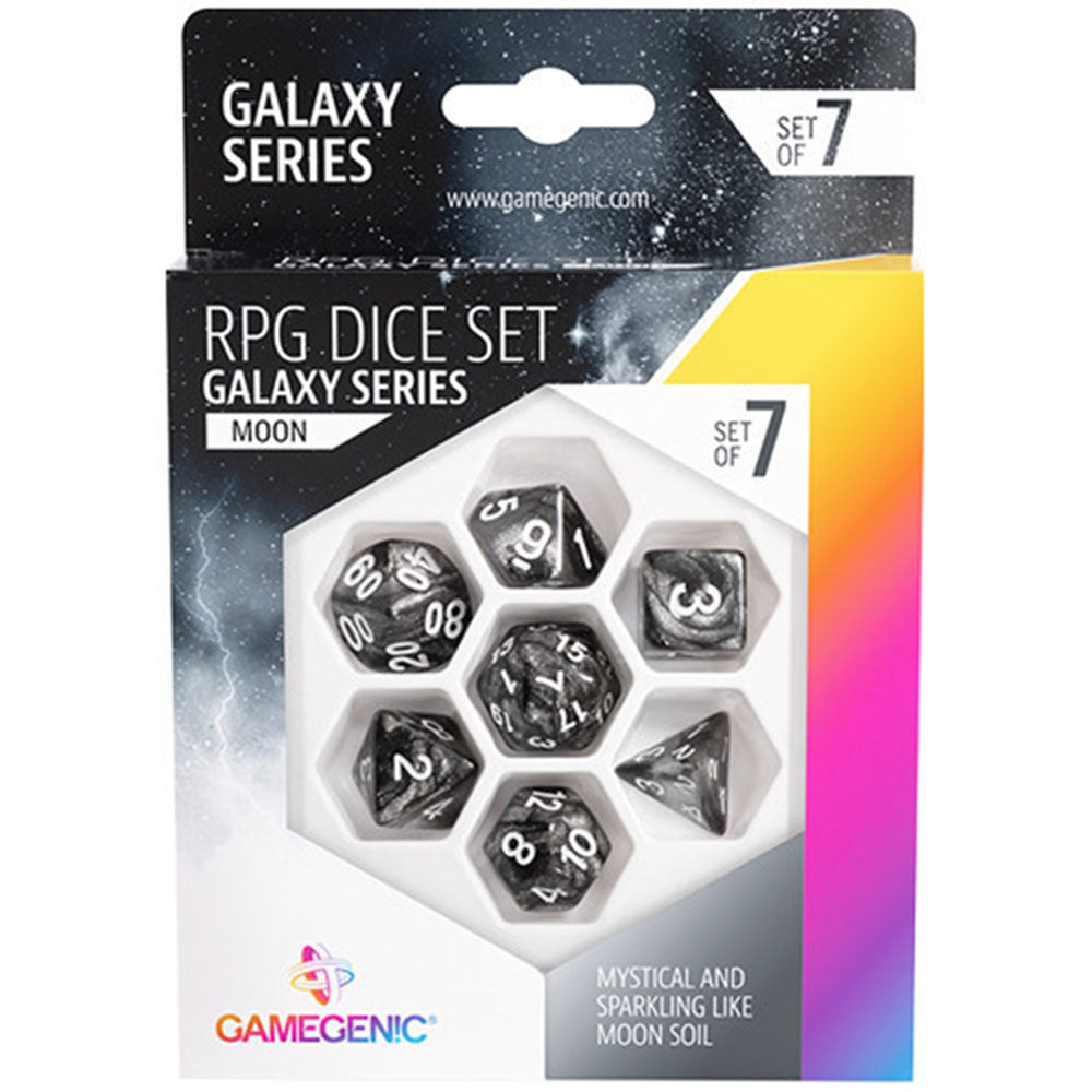 Gamegenic Galaxy Series RPG Dice Set 7pcs