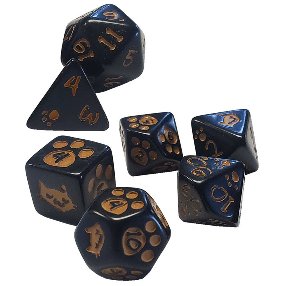 Kitten Polyédral Dice Set 7pcs