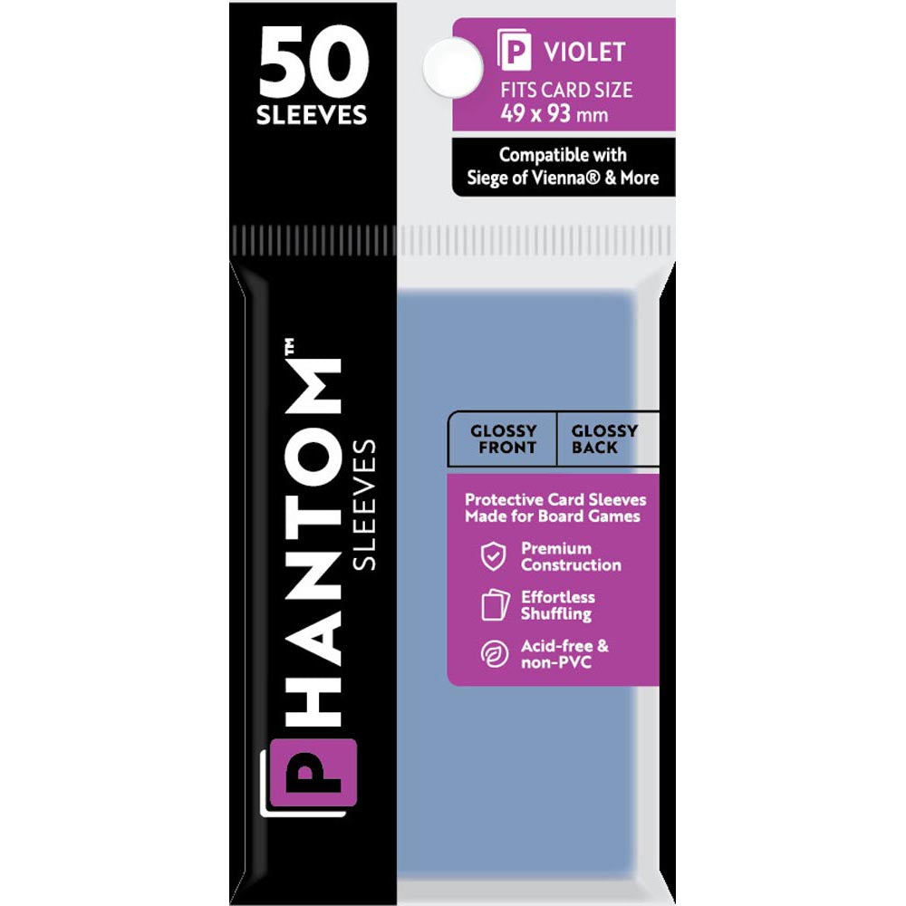 Soules de Phantom Violet 50pcs (49x93 mm)