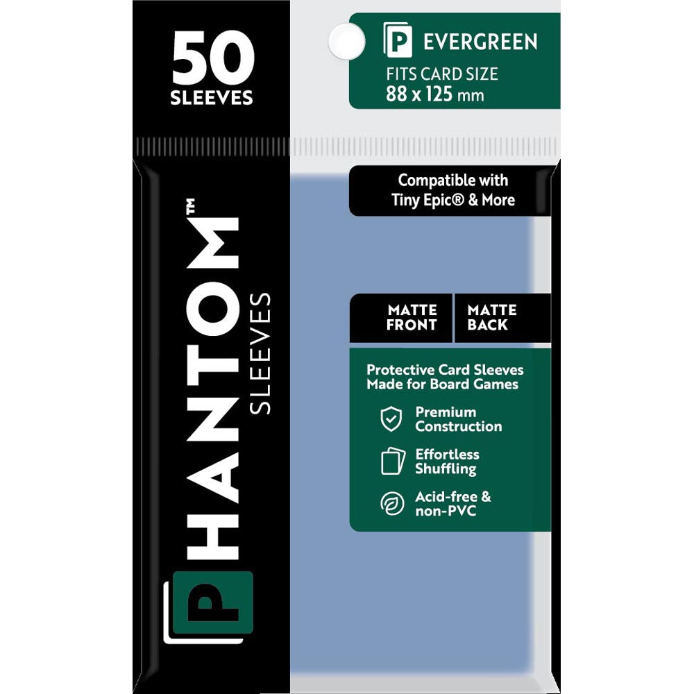 Evergreen Phantom ärmar 50st (88x125mm)