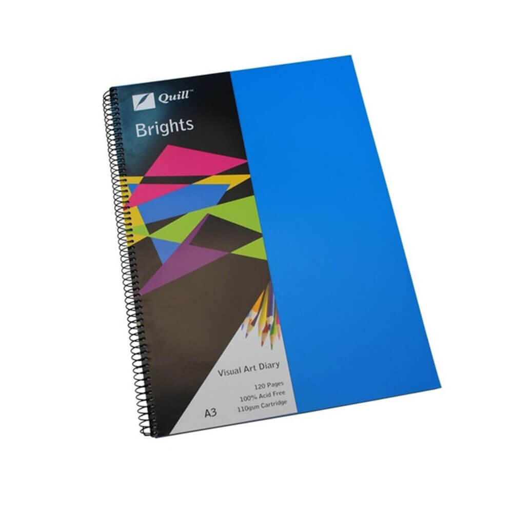 Quill Brights Visual Art Diary A3 (60 blade)