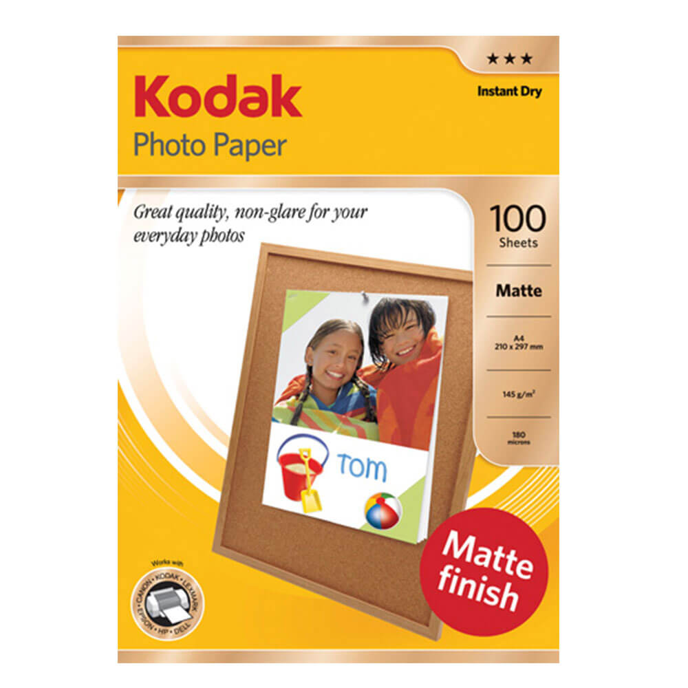 Kodak Everytelly Matte Photo Paper (100 pk)