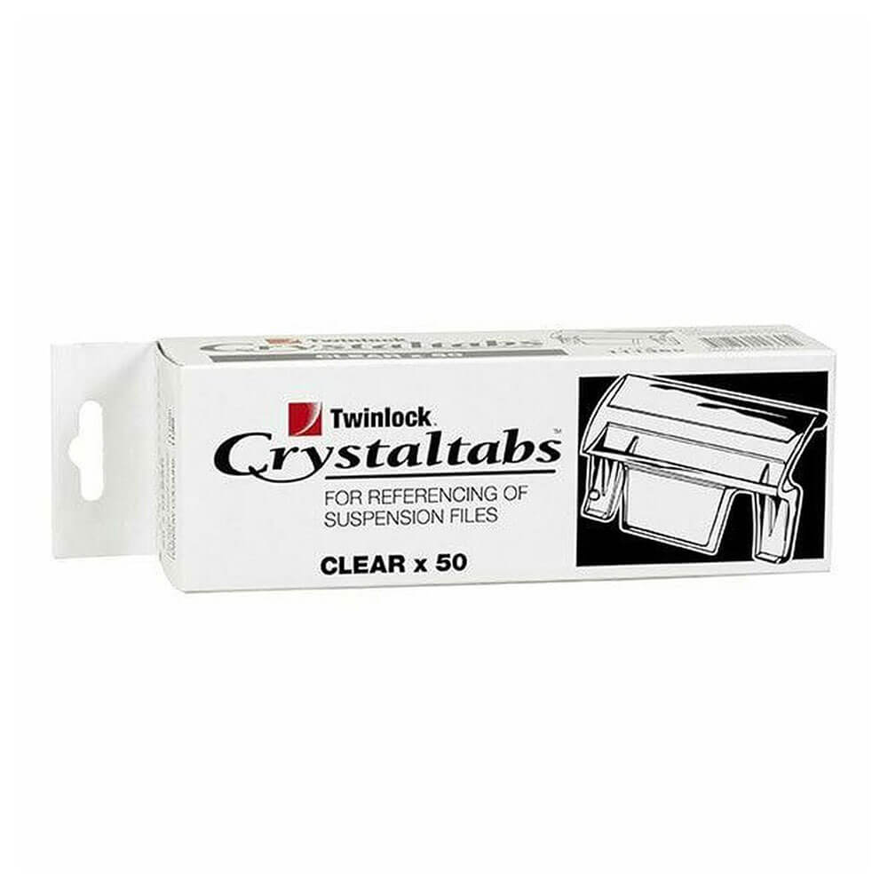 Crystalfile Index -tabbladen Wissen 50pk