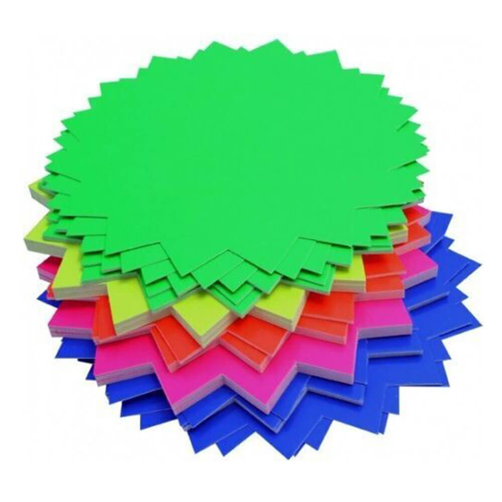 Rainbow Starburst Tablero de un solo lado 300 GSM 60pk