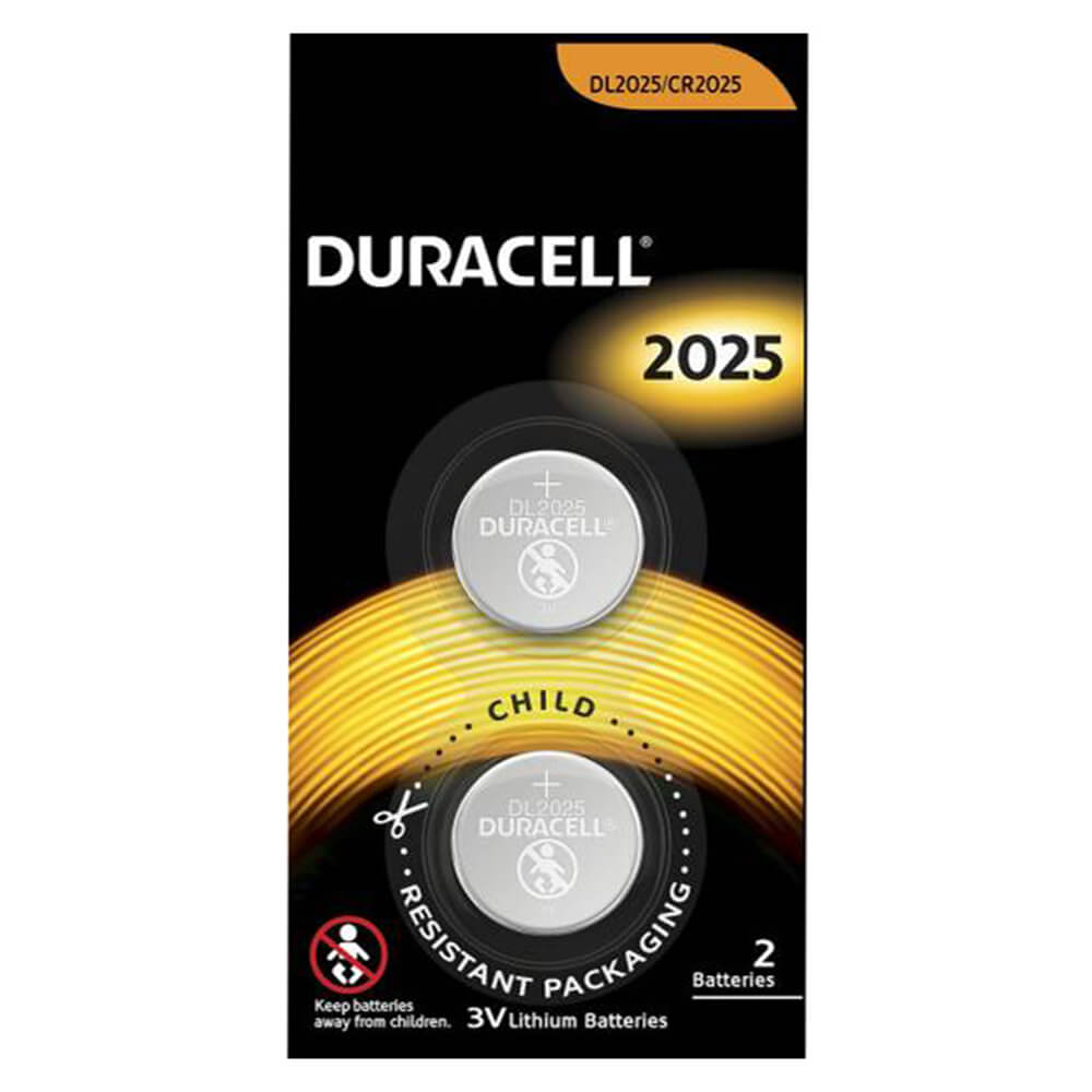 Baterie przycisków litowych Duracell (2pk)