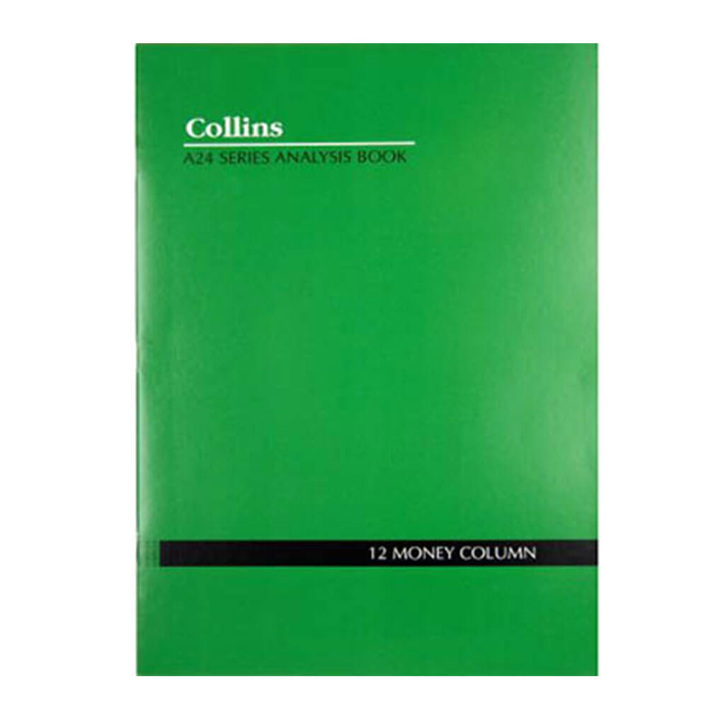 Livro da conta Collins 24 folhas (A4)