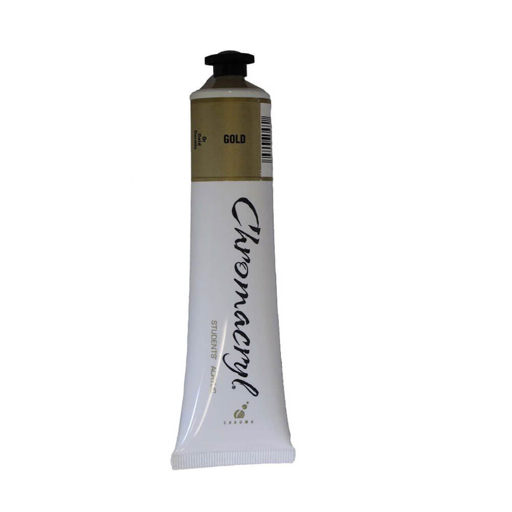 Pintura acrílica dos alunos de cromacryl 75ml