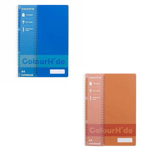 Colourhide A4 Notebook 120pg