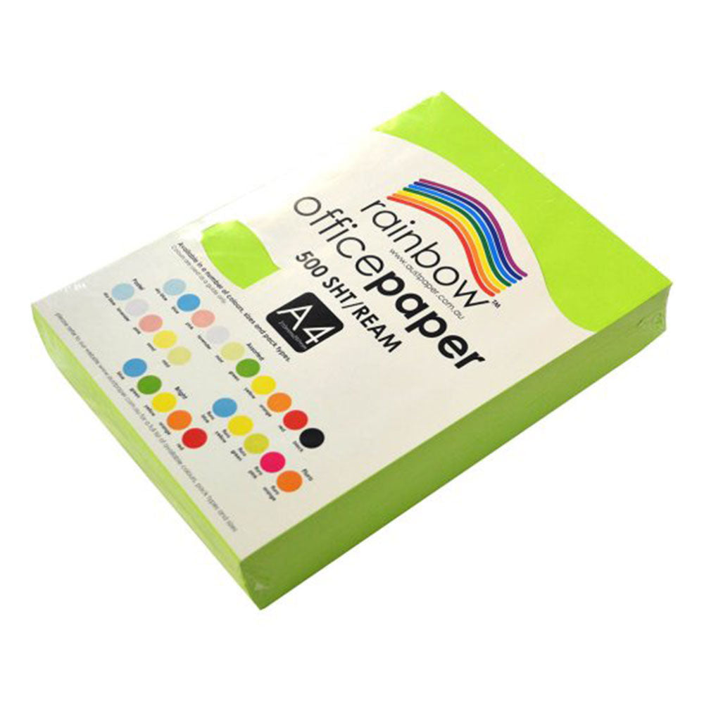 Rainbow A4 Fluoro Copy Paper 75gsm 1-RAME