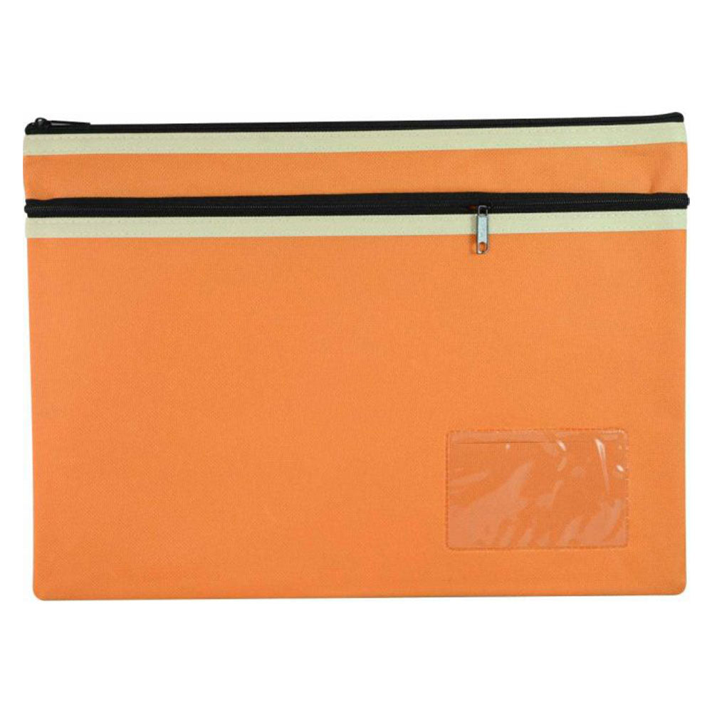 Osmer Polyester Giant 2-Zip Pencil Case