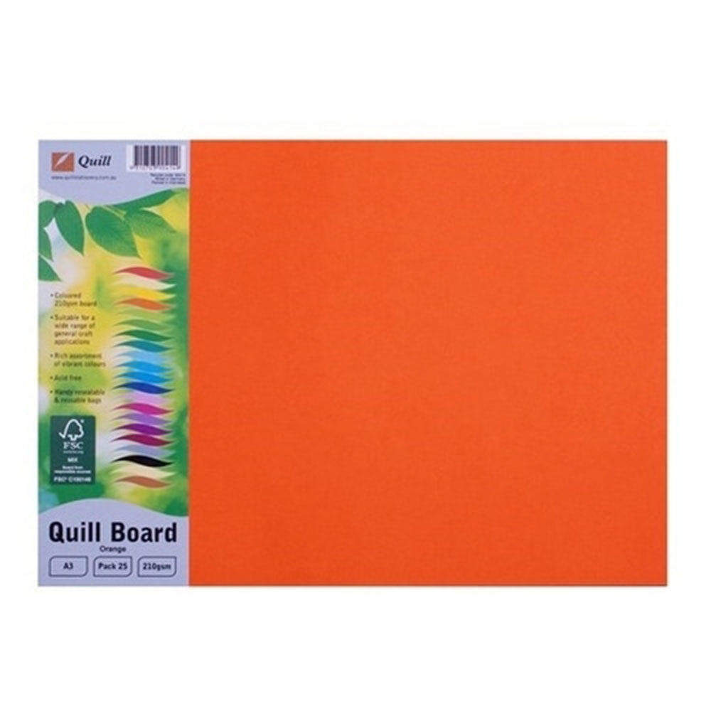 Quill A3 Cardboard 210GSM (pakket van 25)