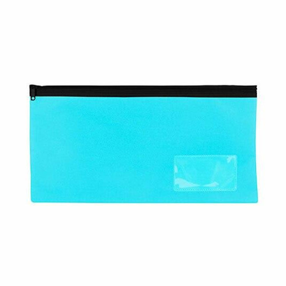 Celco Bright Pencil Case met 1 zip (marien blauw)