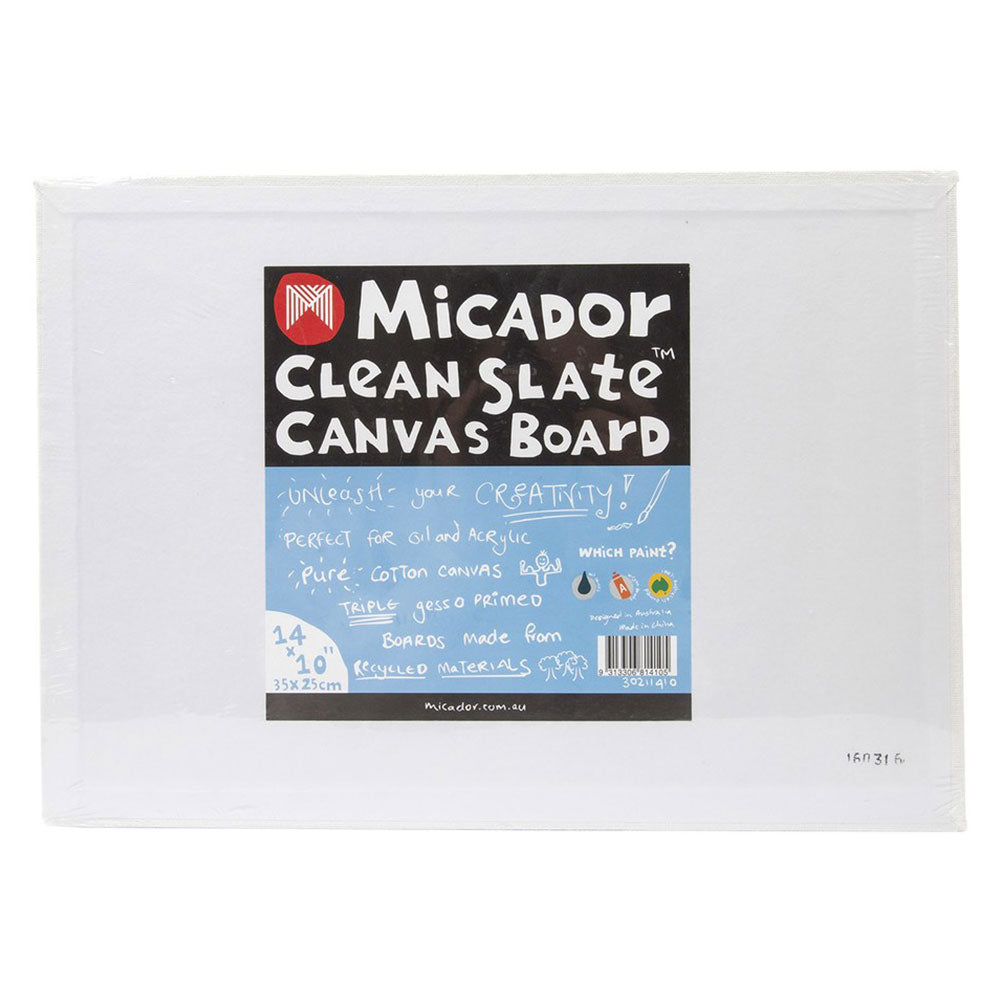 Micador Clean Slate Canvas Board