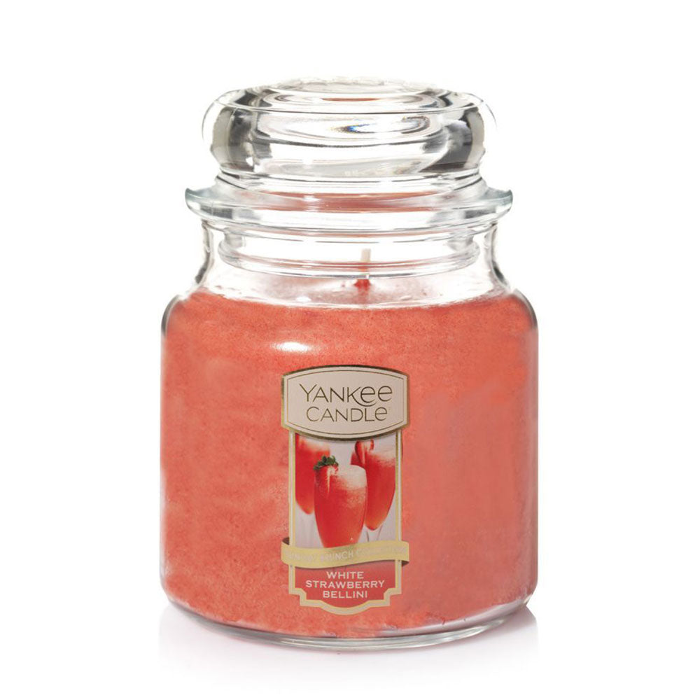 Yankee Classic White Strawberry Bellini Candele Jarle